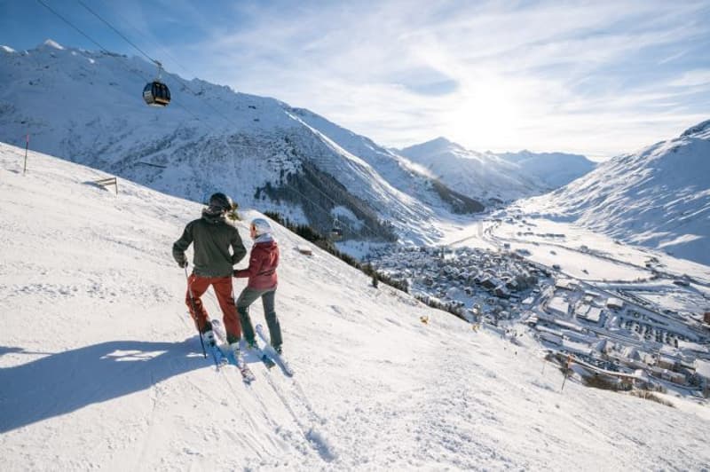 Skigebiet Andermatt+Sedrun+Disentis