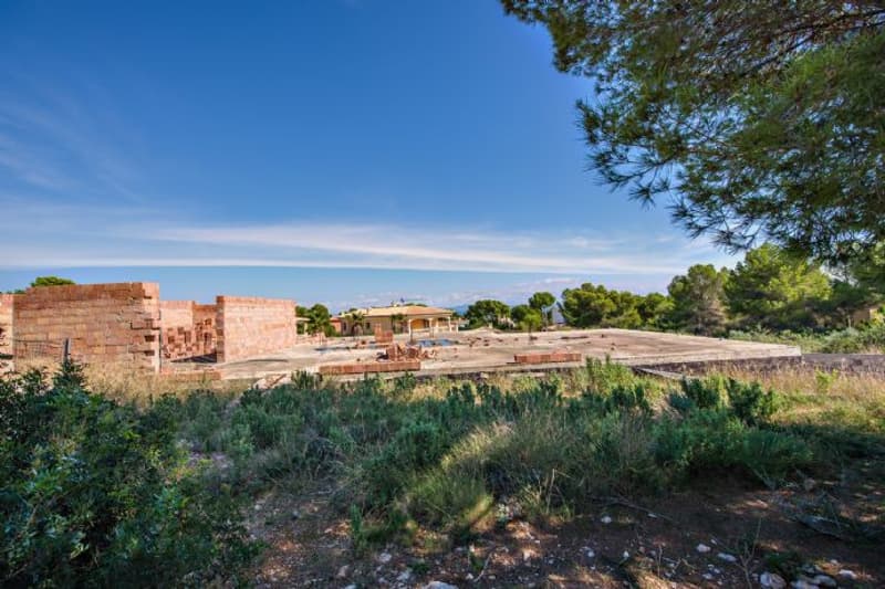 Villa under construction in Sol de Mallorca